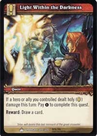 Light Within the Darkness - Wrathgate - WoW card