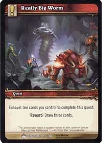 Really Big Worm - Wrathgate - WoW card