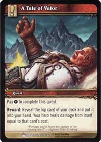 A Tale of Valor - Wrathgate - WoW card