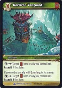 Kor'kron Vanguard - Wrathgate - WoW card