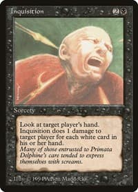 Inquisition - The Dark - Magic: The Gathering card