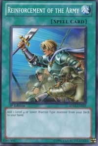Reinforcement of the Army - Starter Deck: Duelist Toolbox - YuGiOh card