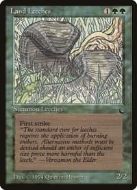 Land Leeches - The Dark - Magic: The Gathering card