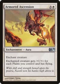 Armored Ascension - Magic 2011 (M11) - Magic: The Gathering card