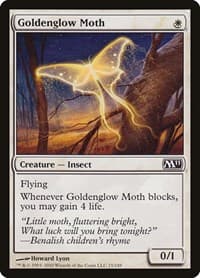 Goldenglow Moth - Magic 2011 (M11) - Magic: The Gathering card