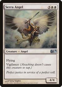 Serra Angel - Magic 2011 (M11) - Magic: The Gathering card