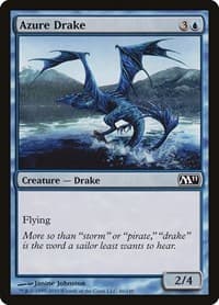 Azure Drake - Magic 2011 (M11) - Magic: The Gathering card