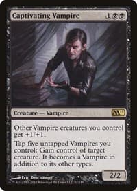 Captivating Vampire - Magic 2011 (M11) - Magic: The Gathering card