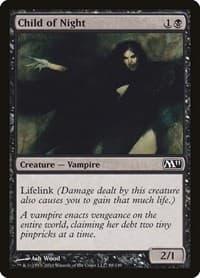 Child of Night - Magic 2011 (M11) - Magic: The Gathering card