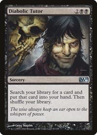 Diabolic Tutor - Magic 2011 (M11) - Magic: The Gathering card