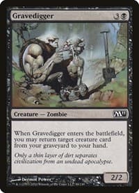 Gravedigger - Magic 2011 (M11) - Magic: The Gathering card