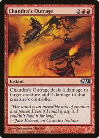 Chandra's Outrage - Magic 2011 (M11) - Magic: The Gathering card