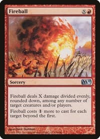 Fireball - Magic 2011 (M11) - Magic: The Gathering card