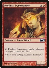 Prodigal Pyromancer - Magic 2011 (M11) - Magic: The Gathering card