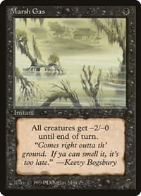 Marsh Gas - The Dark - Magic: The Gathering card
