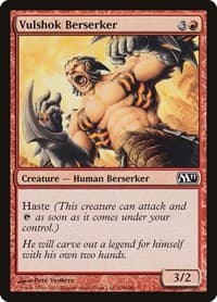 Vulshok Berserker - Magic 2011 (M11) - Magic: The Gathering card