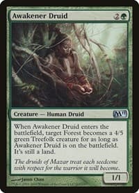 Awakener Druid - Magic 2011 (M11) - Magic: The Gathering card