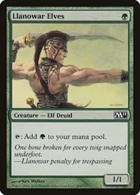 Llanowar Elves - Magic 2011 (M11) - Magic: The Gathering card