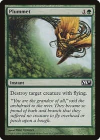 Plummet - Magic 2011 (M11) - Magic: The Gathering card