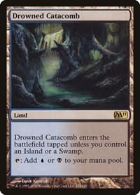 Drowned Catacomb - Magic 2011 (M11) - Magic: The Gathering card