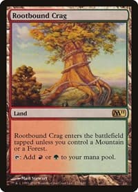 Rootbound Crag - Magic 2011 (M11) - Magic: The Gathering card