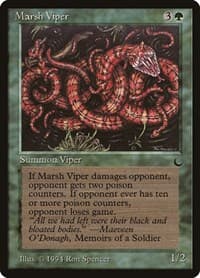 Marsh Viper - The Dark - Magic: The Gathering card