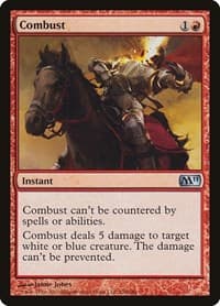 Combust - Magic 2011 (M11) - Magic: The Gathering card