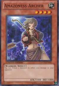 Amazoness Archer - Gold Series 3 - YuGiOh card