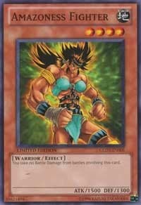 Amazoness Fighter - Gold Series 3 - YuGiOh card