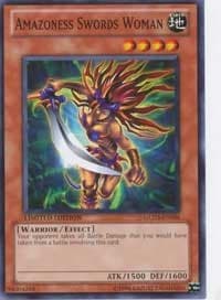 Amazoness Swords Woman - Gold Series 3 - YuGiOh card