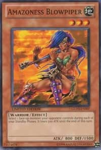 Amazoness Blowpiper - Gold Series 3 - YuGiOh card