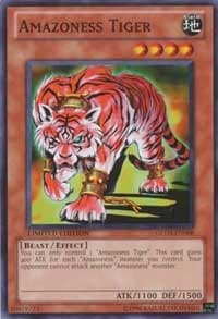 Amazoness Tiger - Gold Series 3 - YuGiOh card