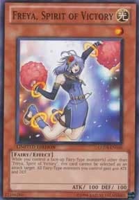 Freya, Spirit of Victory - Gold Series 3 - YuGiOh card