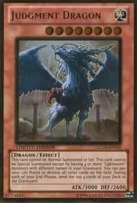 Judgment Dragon - Gold Series 3 - YuGiOh card