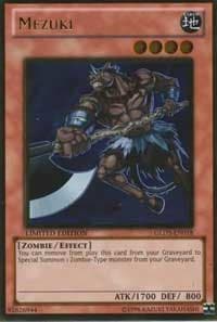 Mezuki - Gold Series 3 - YuGiOh card