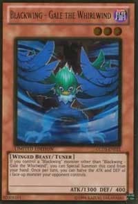 Blackwing - Gale the Whirlwind - Gold Series 3 - YuGiOh card