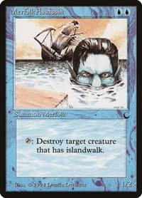 Merfolk Assassin - The Dark - Magic: The Gathering card