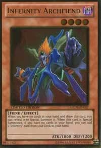 Infernity Archfiend - Gold Series 3 - YuGiOh card