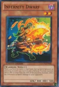 Infernity Dwarf - Gold Series 3 - YuGiOh card