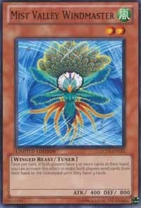 Mist Valley Windmaster - Gold Series 3 - YuGiOh card