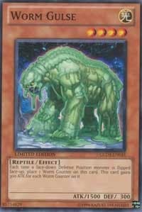 Worm Gulse - Gold Series 3 - YuGiOh card