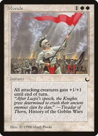 Morale - The Dark - Magic: The Gathering card