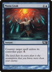 Mana Leak - Magic 2011 (M11) - Magic: The Gathering card