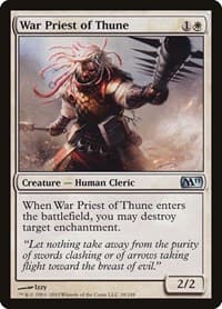 War Priest of Thune - Magic 2011 (M11) - Magic: The Gathering card
