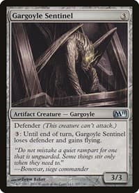 Gargoyle Sentinel - Magic 2011 (M11) - Magic: The Gathering card