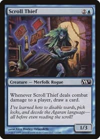 Scroll Thief - Magic 2011 (M11) - Magic: The Gathering card
