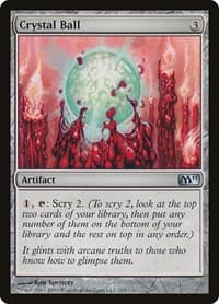 Crystal Ball - Magic 2011 (M11) - Magic: The Gathering card