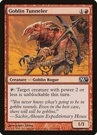 Goblin Tunneler - Magic 2011 (M11) - Magic: The Gathering card