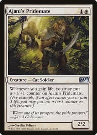 Ajani's Pridemate - Magic 2011 (M11) - Magic: The Gathering card