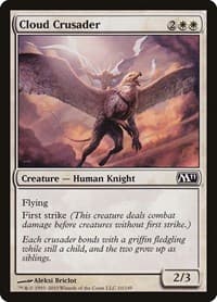 Cloud Crusader - Magic 2011 (M11) - Magic: The Gathering card